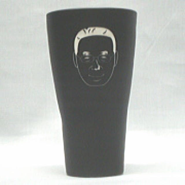 陶磁器フリーカップ・自画像