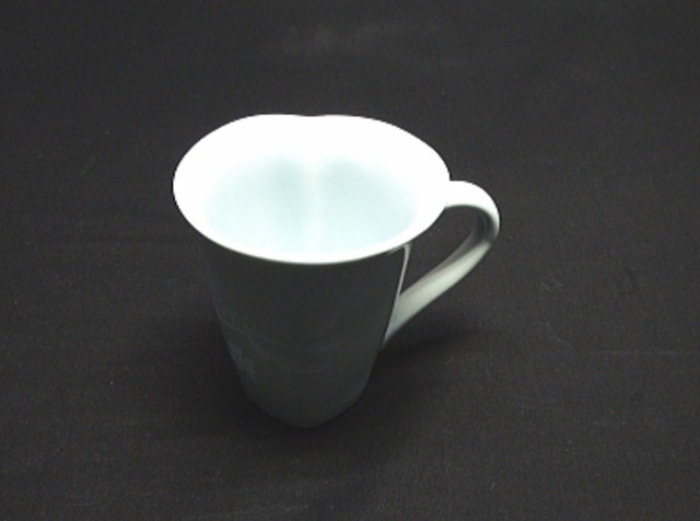 ハート陶器カップ