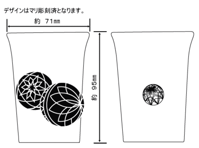 毬・まり彫刻デザインレイアウト