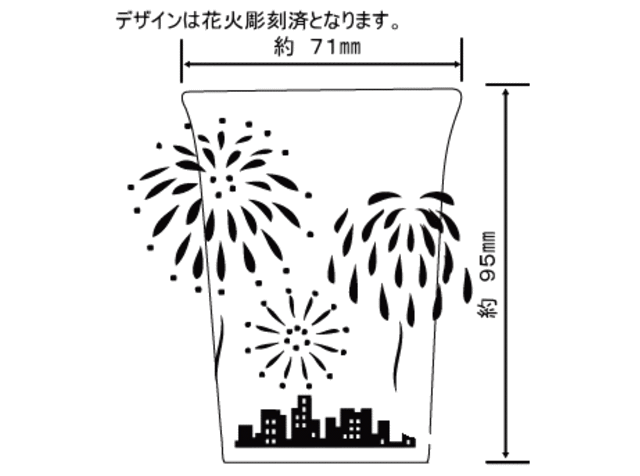 花火彫刻デザインレイアウト